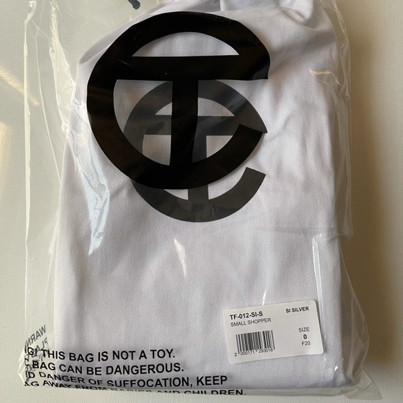 Telfar Small Silver Shopping Bag - Picture 5 of 5